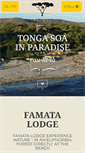 Mobile Screenshot of famatalodge-tulear.com